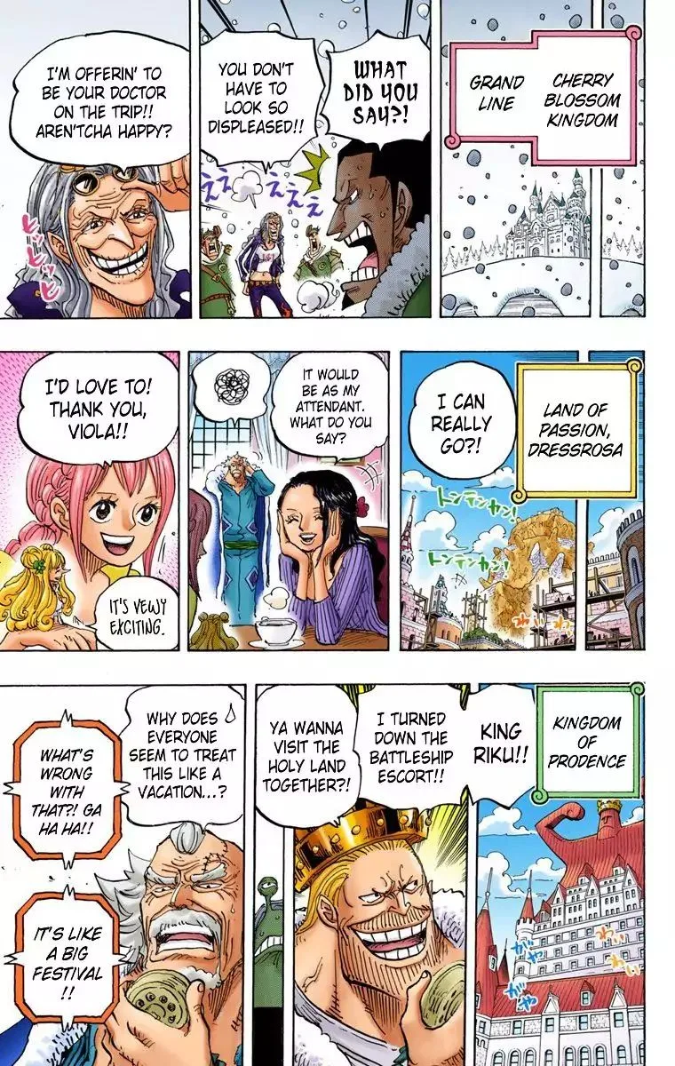 One Piece - Colored Chapter 823 page 9