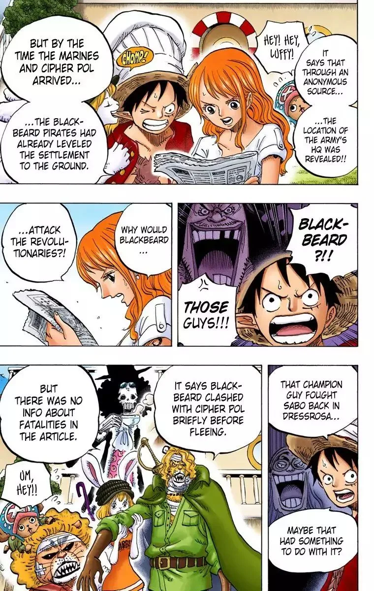 One Piece - Colored Chapter 824 page 5