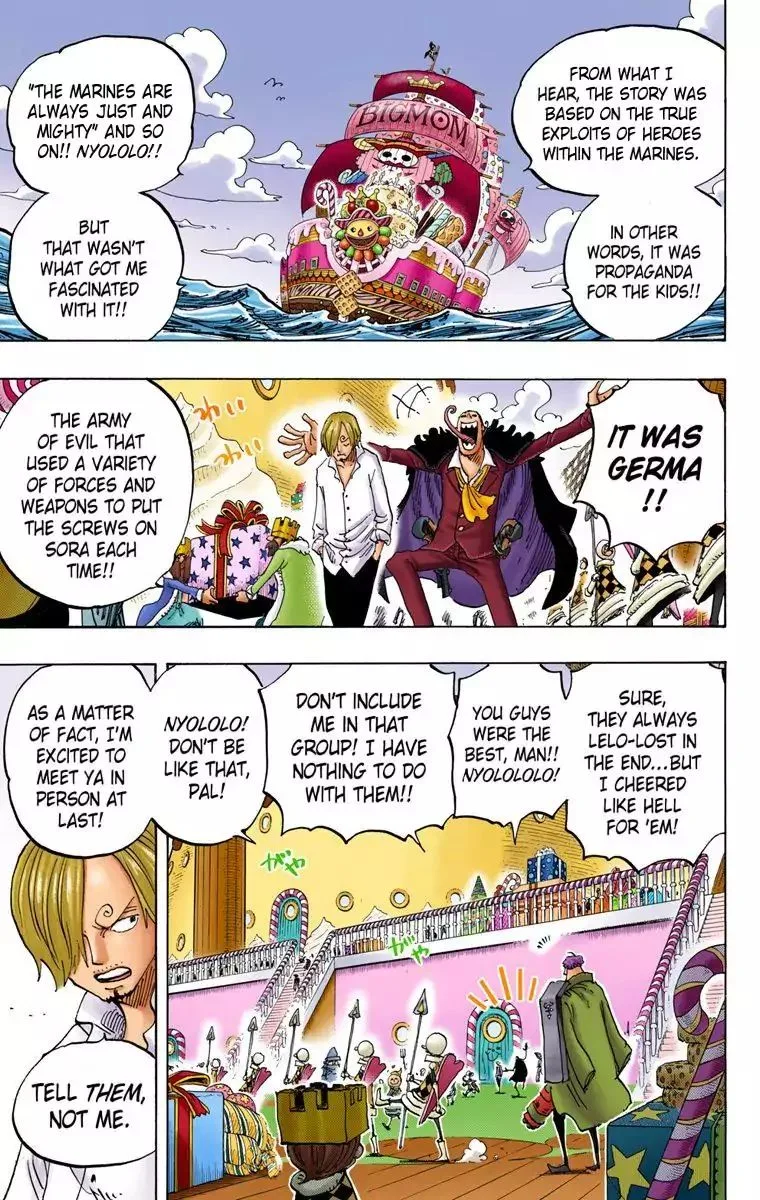 One Piece - Colored Chapter 825 page 3
