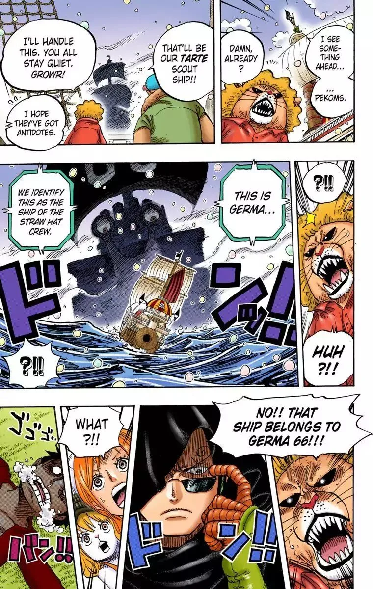 One Piece - Colored Chapter 825 page 13