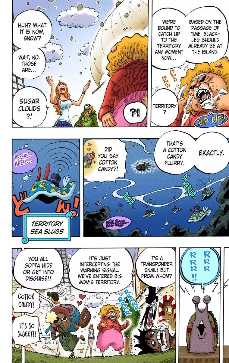 One Piece - Colored Chapter 825 page 12