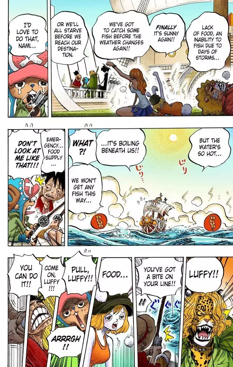 One Piece - Colored Chapter 825 page 8