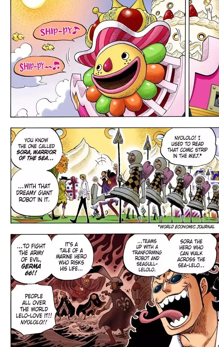 One Piece - Colored Chapter 825 page 2