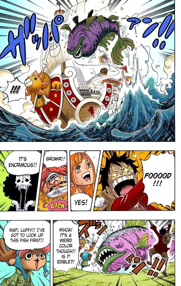 One Piece - Colored Chapter 825 page 9