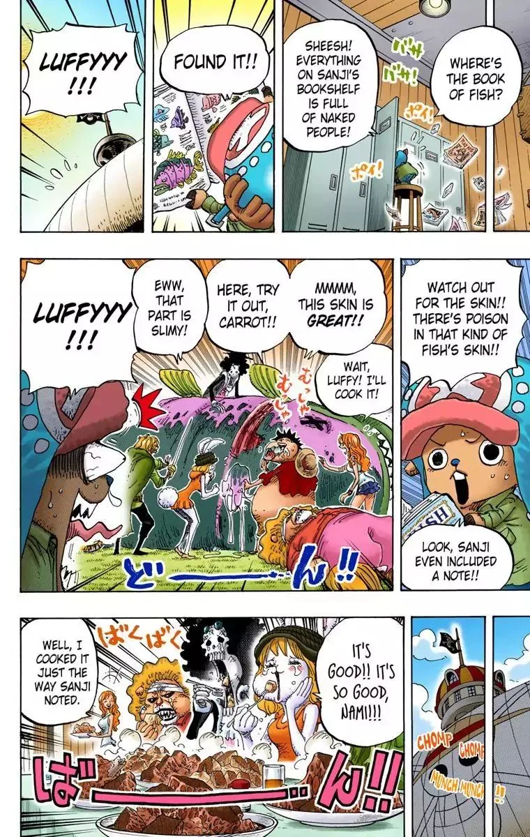 One Piece - Colored Chapter 825 page 10