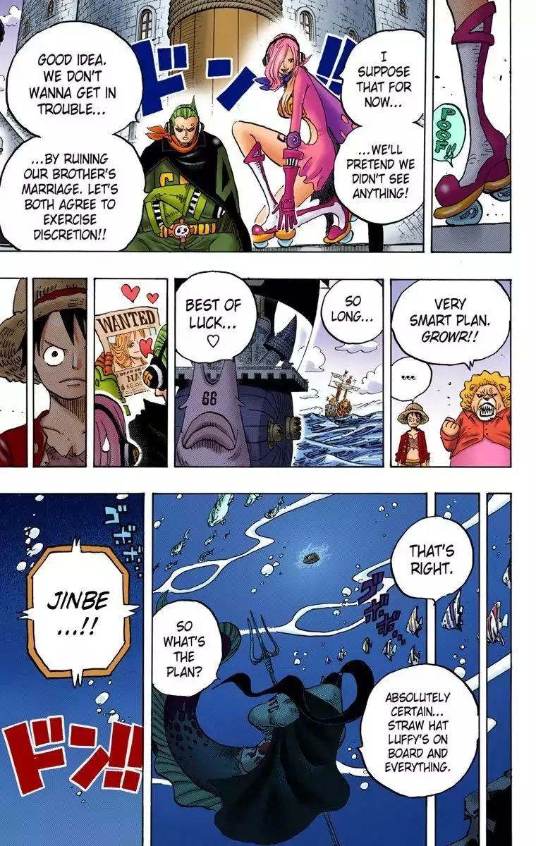 One Piece - Colored Chapter 826 page 17