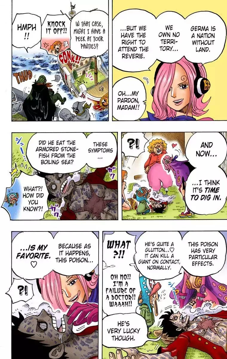 One Piece - Colored Chapter 826 page 10