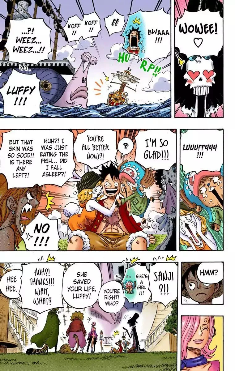 One Piece - Colored Chapter 826 page 13