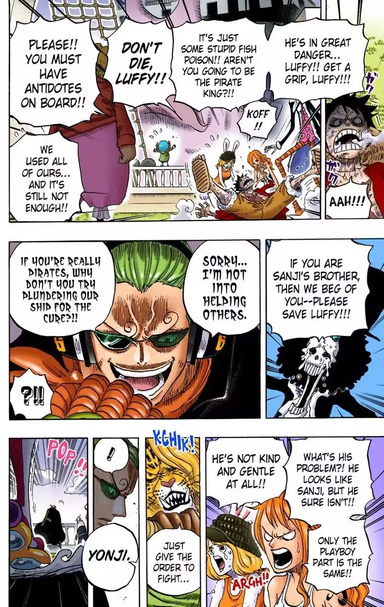 One Piece - Colored Chapter 826 page 6