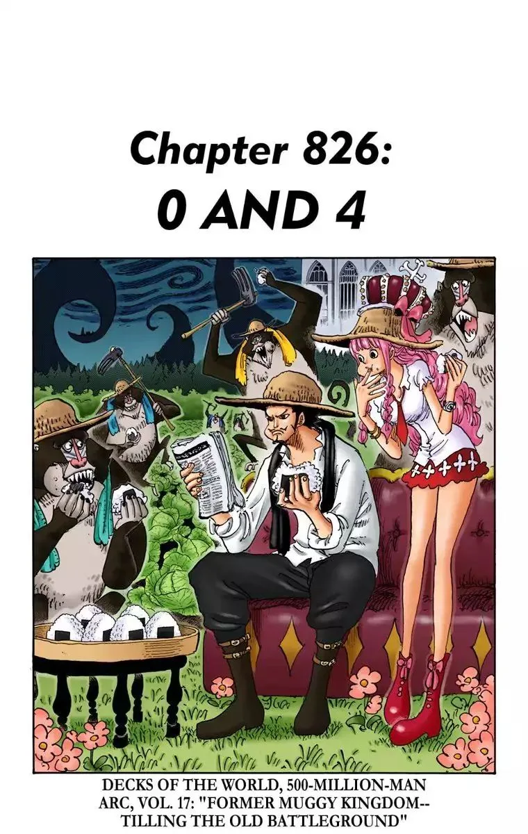 One Piece - Colored Chapter 826 page 1