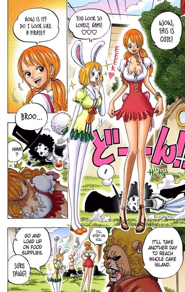 One Piece - Colored Chapter 827 page 4