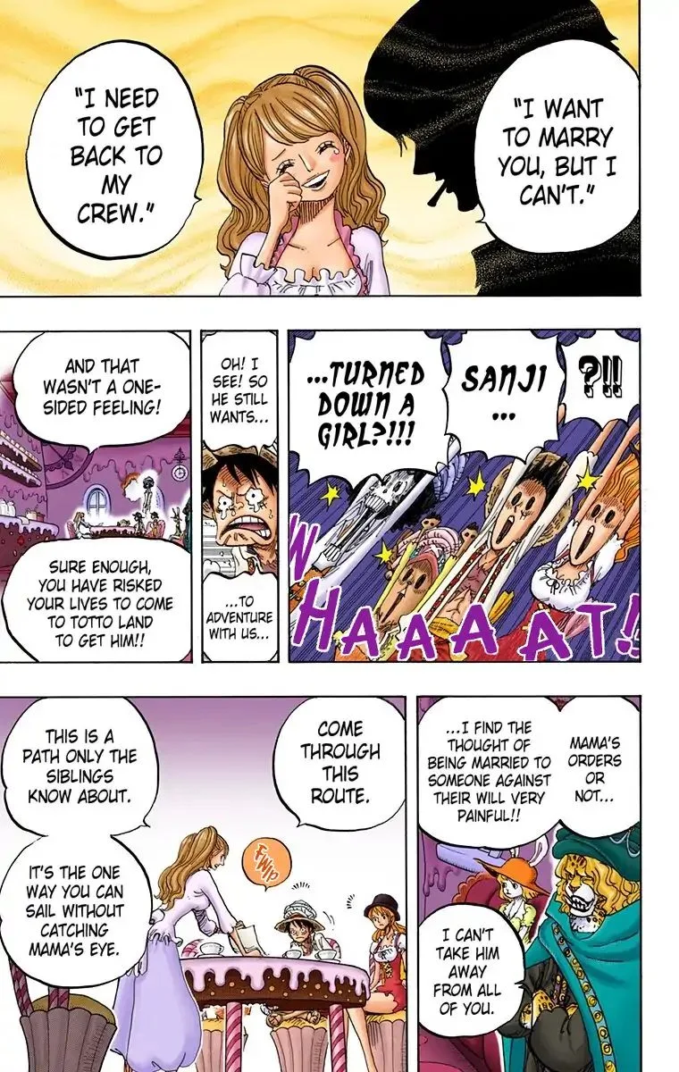 One Piece - Colored Chapter 828 page 14