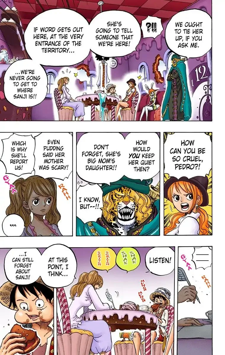One Piece - Colored Chapter 828 page 12