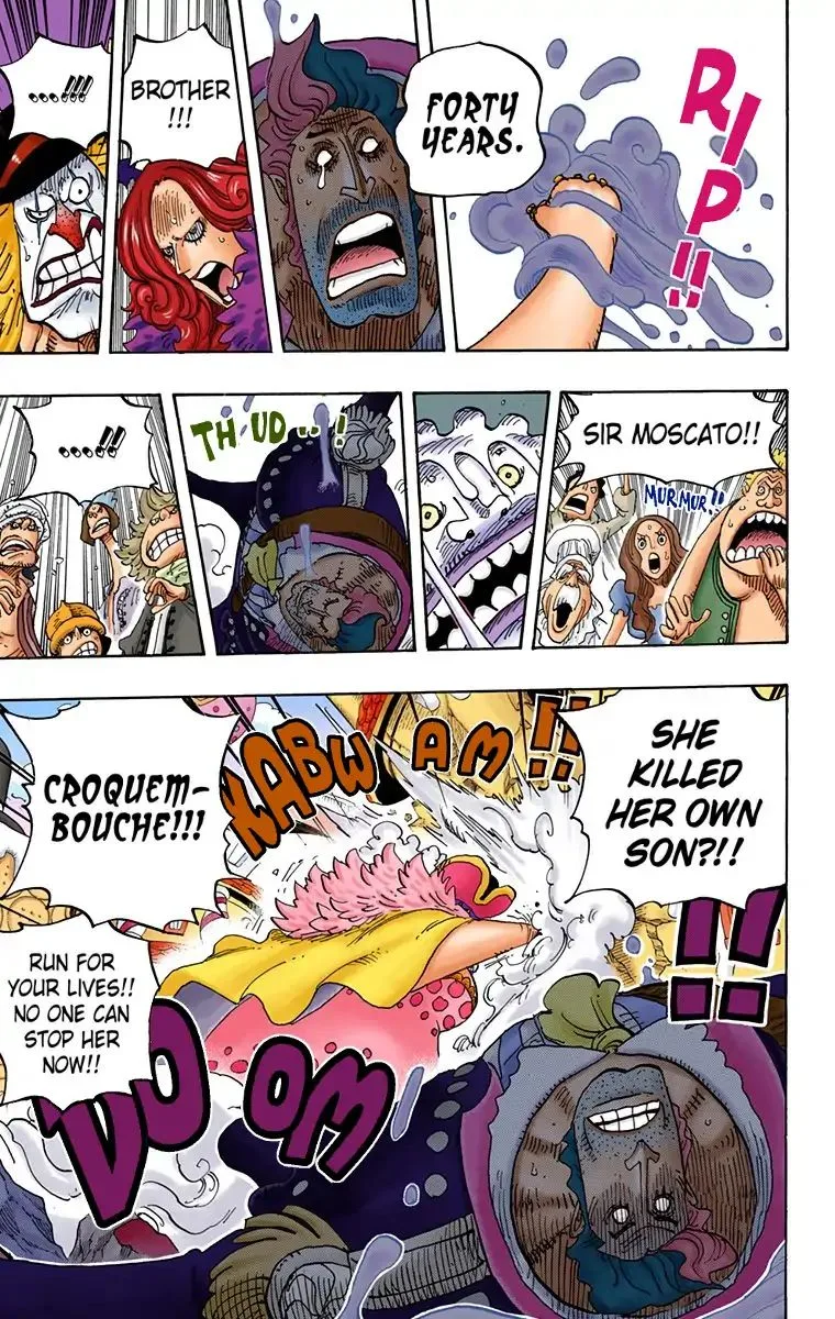 One Piece - Colored Chapter 829 page 12