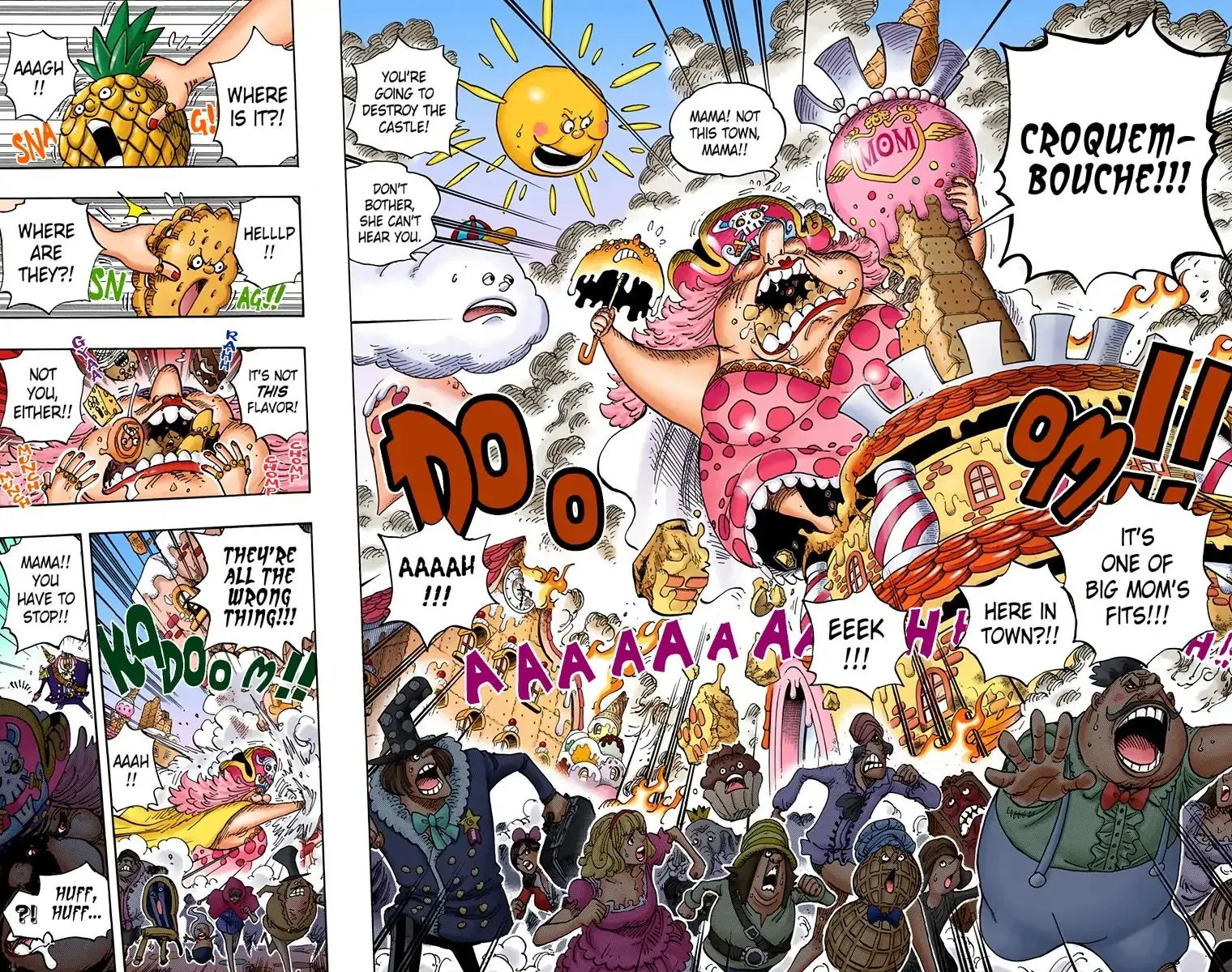 One Piece - Colored Chapter 829 page 8