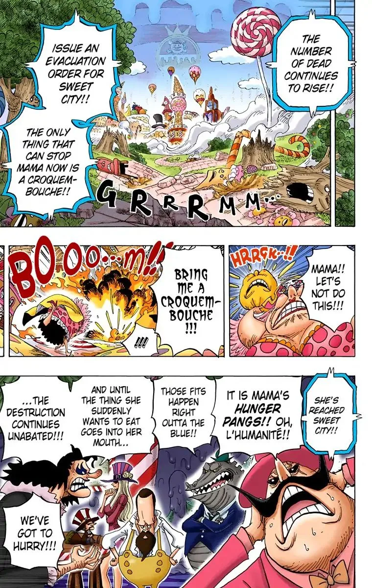 One Piece - Colored Chapter 829 page 7