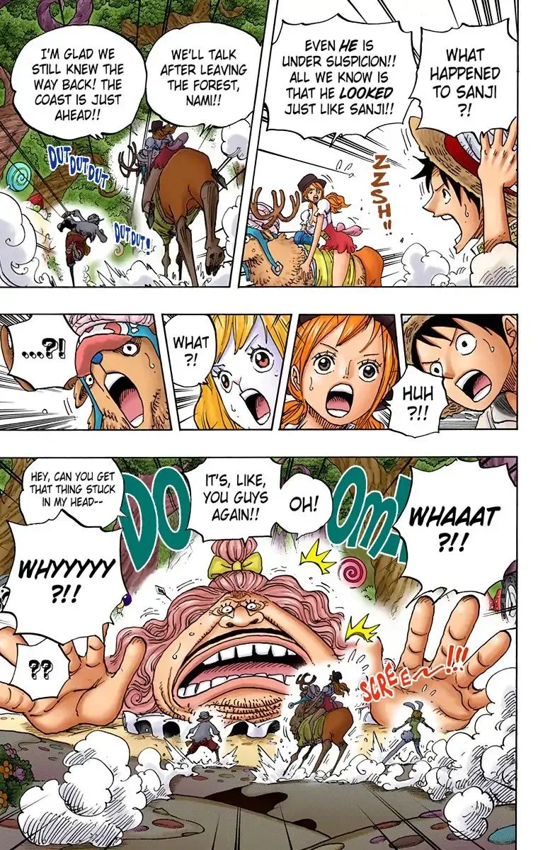 One Piece - Colored Chapter 832 page 9