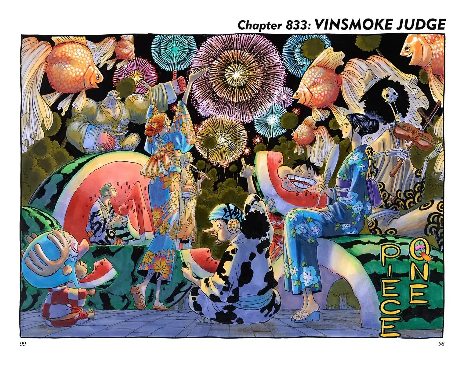 One Piece - Colored Chapter 833 page 1