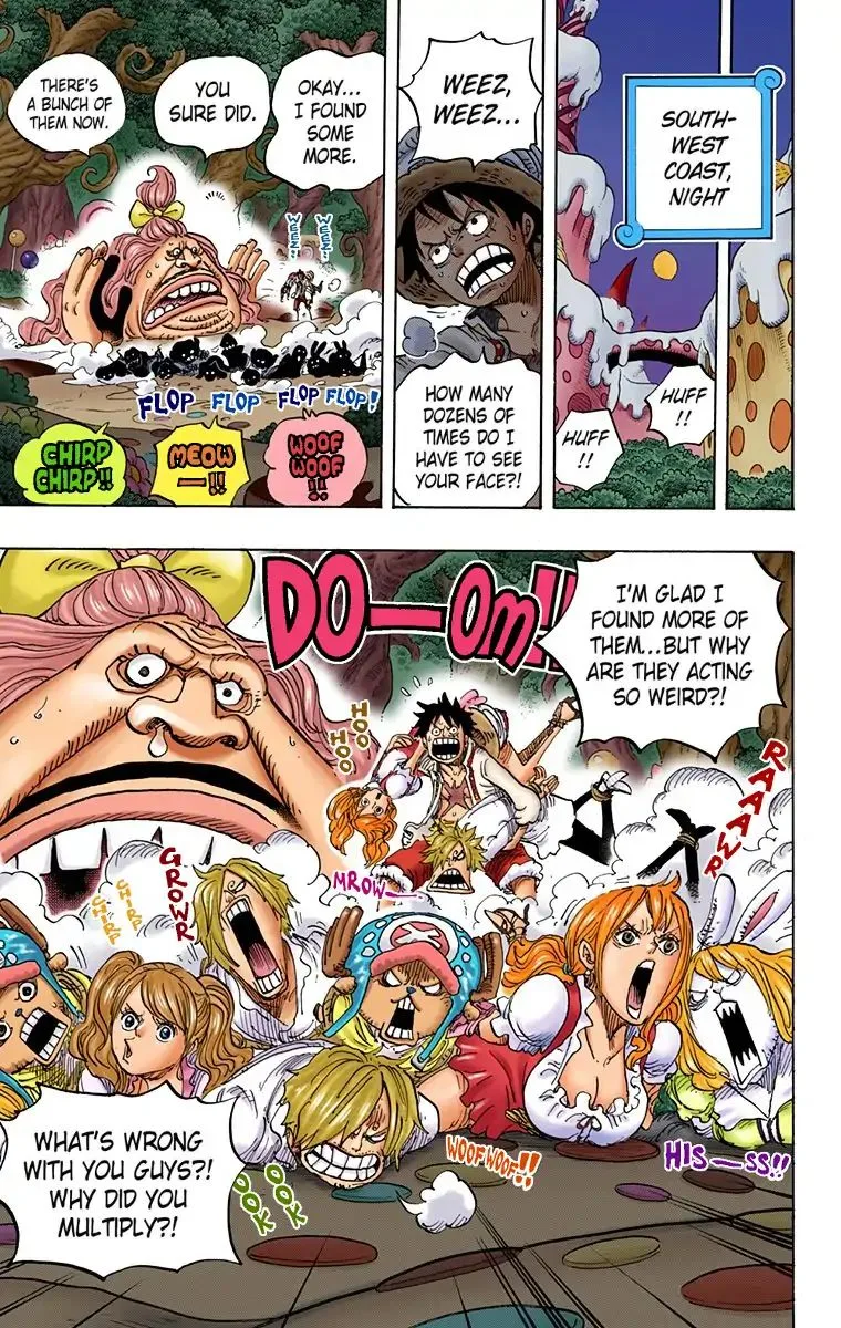 One Piece - Colored Chapter 834 page 17