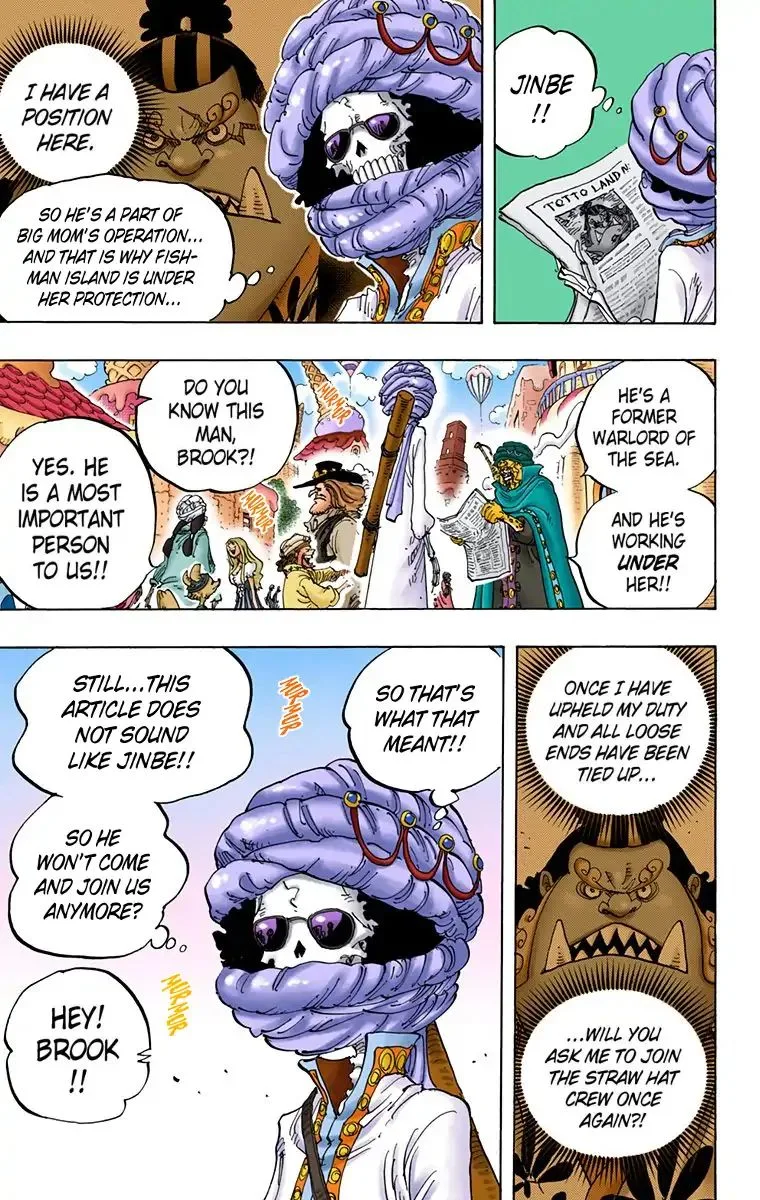 One Piece - Colored Chapter 834 page 5