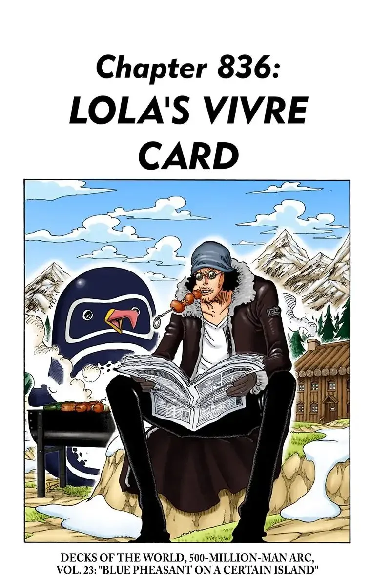 One Piece - Colored Chapter 836 page 1
