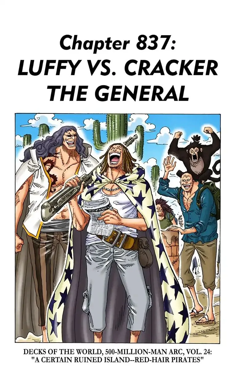 One Piece - Colored Chapter 837 page 1