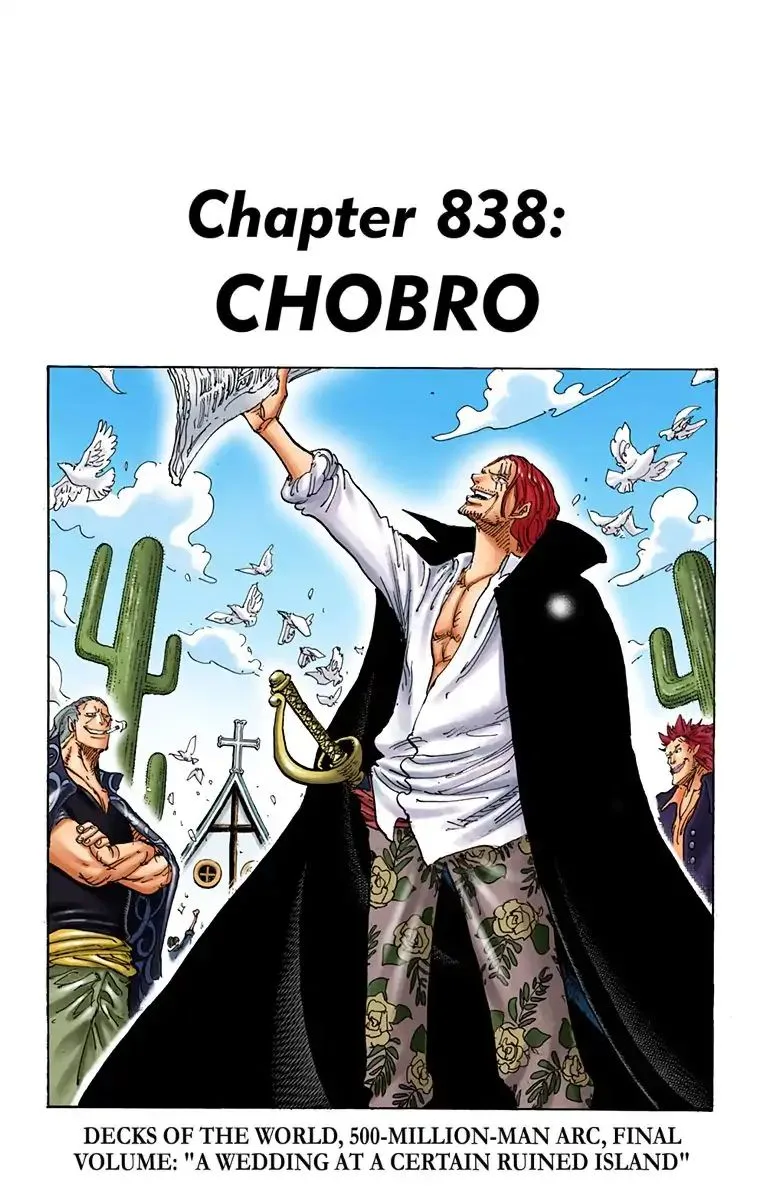 One Piece - Colored Chapter 838 page 1