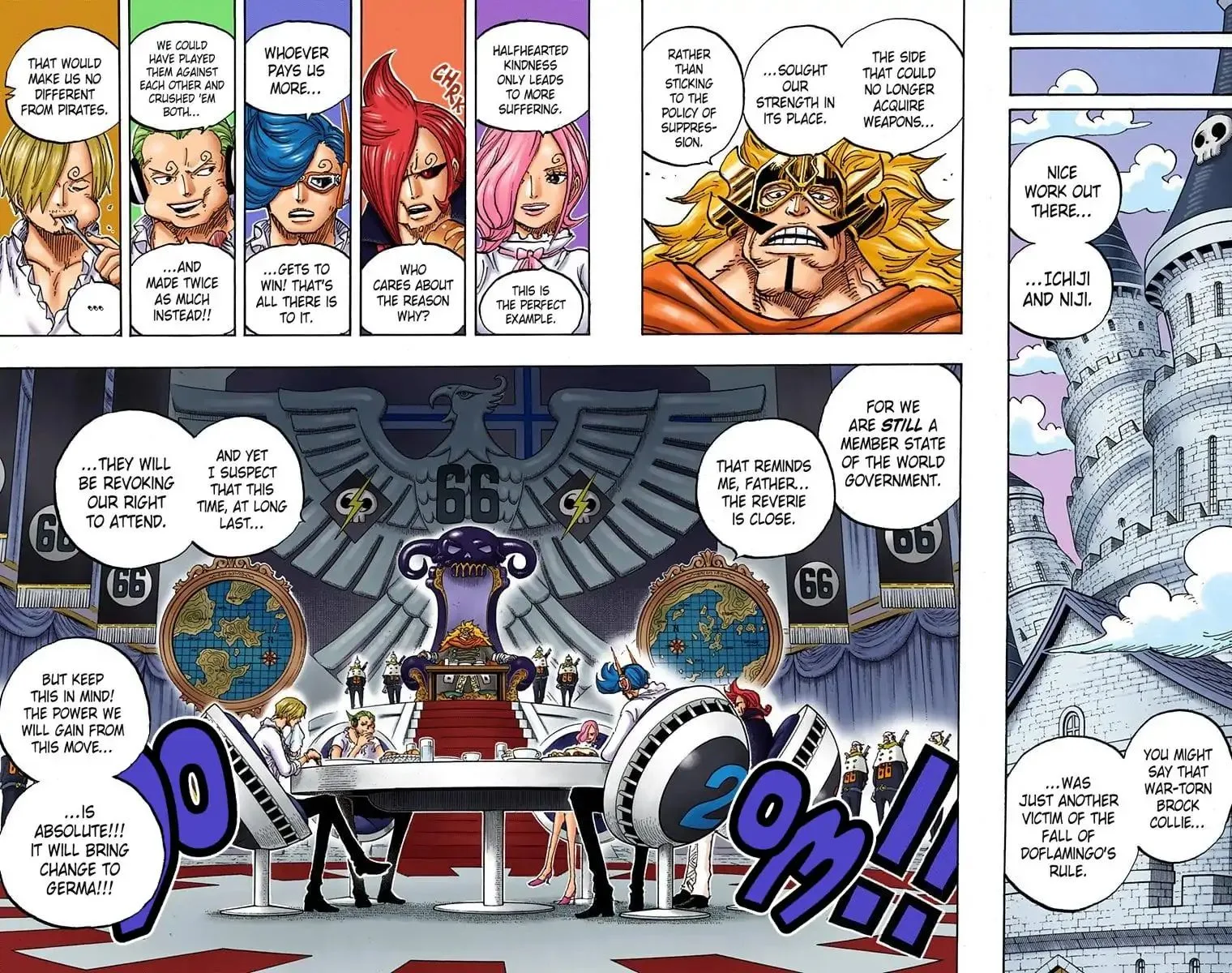 One Piece - Colored Chapter 839 page 7