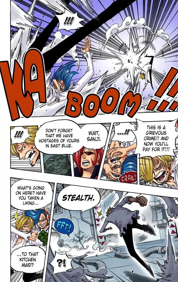 One Piece - Colored Chapter 840 page 8
