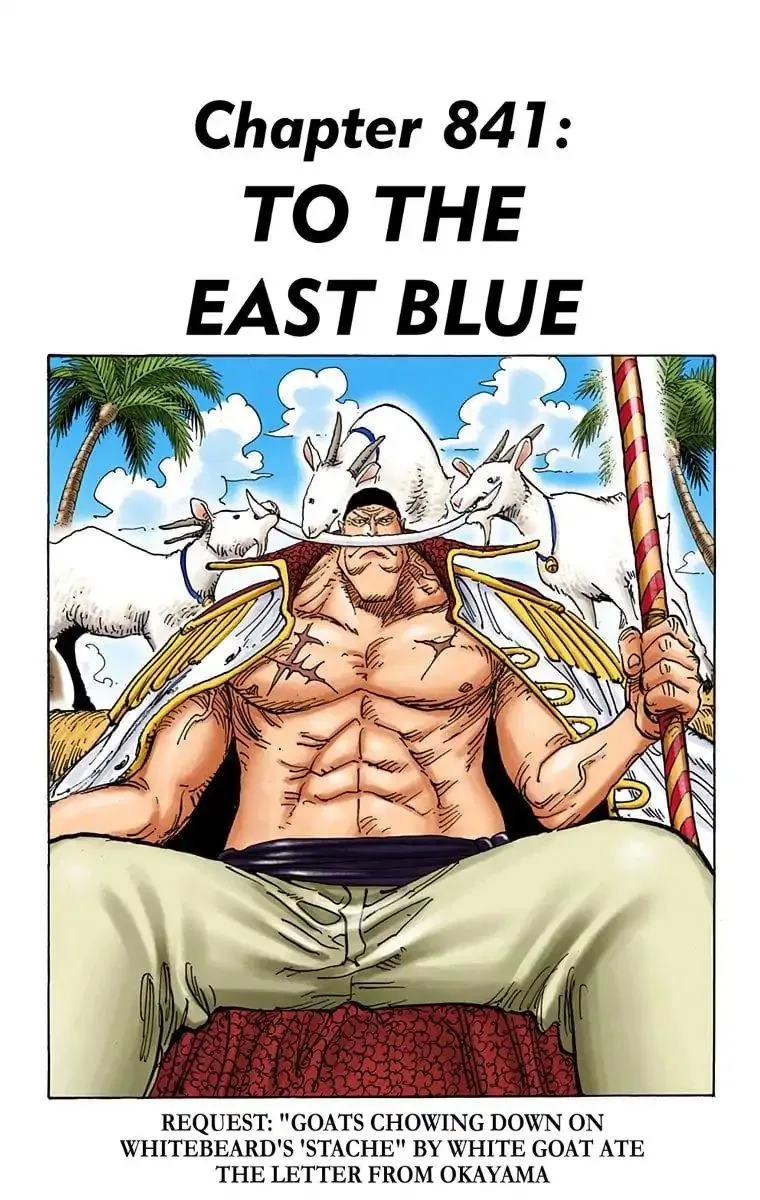 One Piece - Colored Chapter 841 page 1