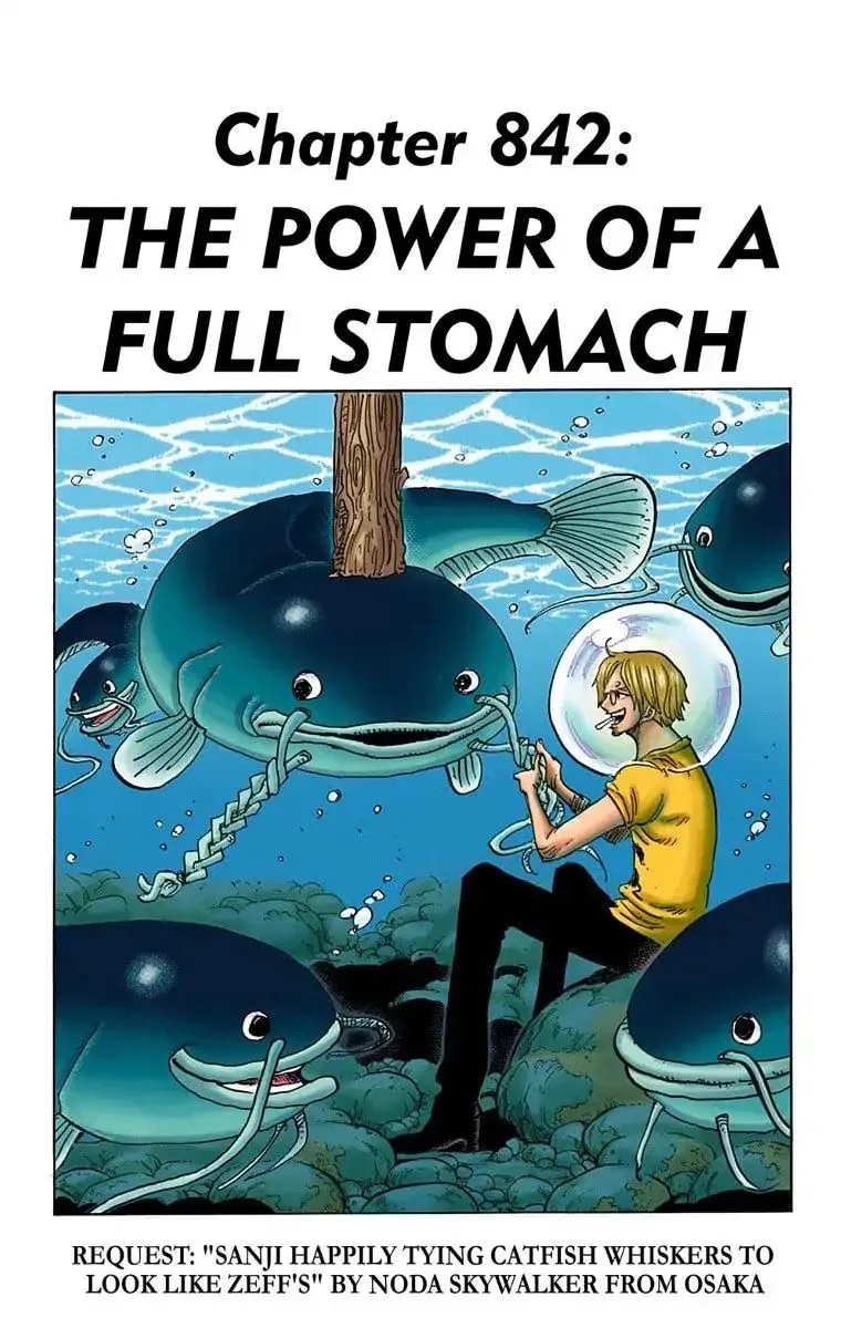 One Piece - Colored Chapter 842 page 1