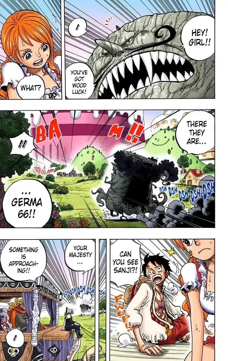 One Piece - Colored Chapter 843 page 12