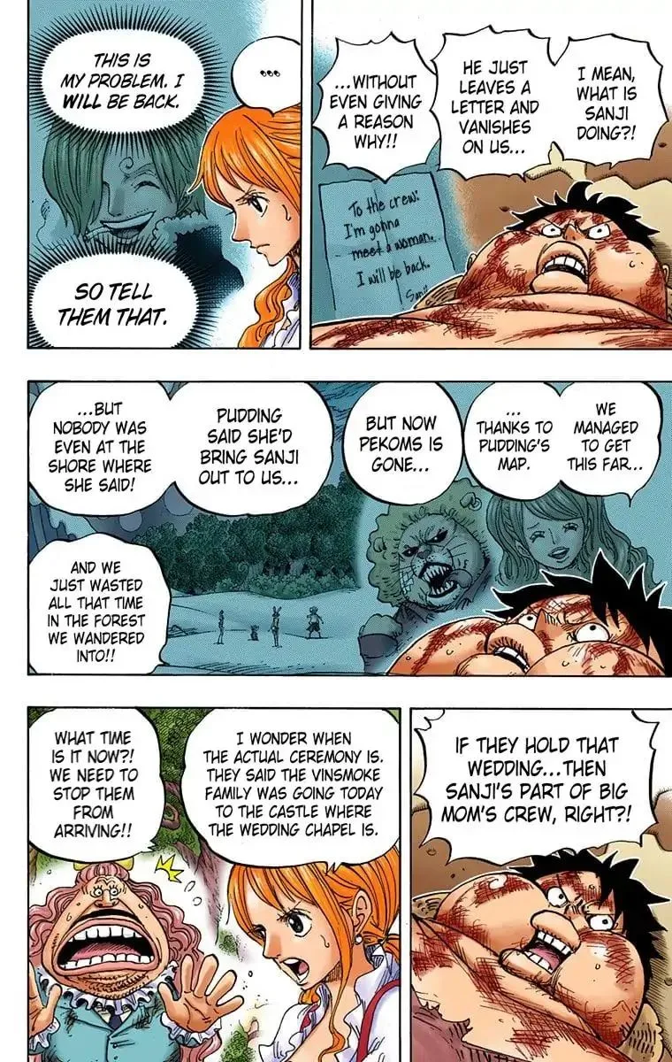 One Piece - Colored Chapter 843 page 9
