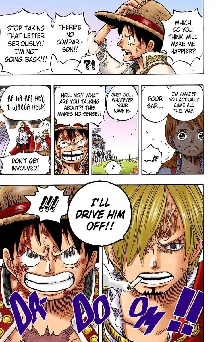 One Piece - Colored Chapter 843 page 18