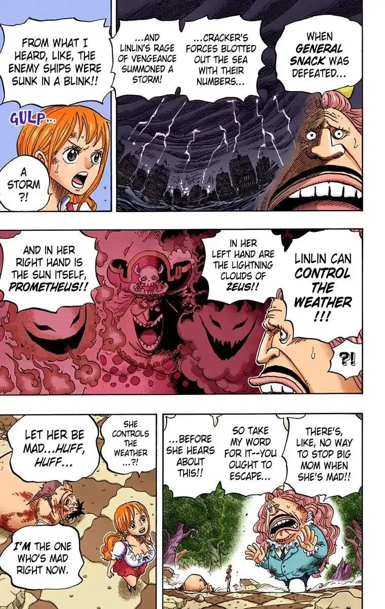 One Piece - Colored Chapter 843 page 8