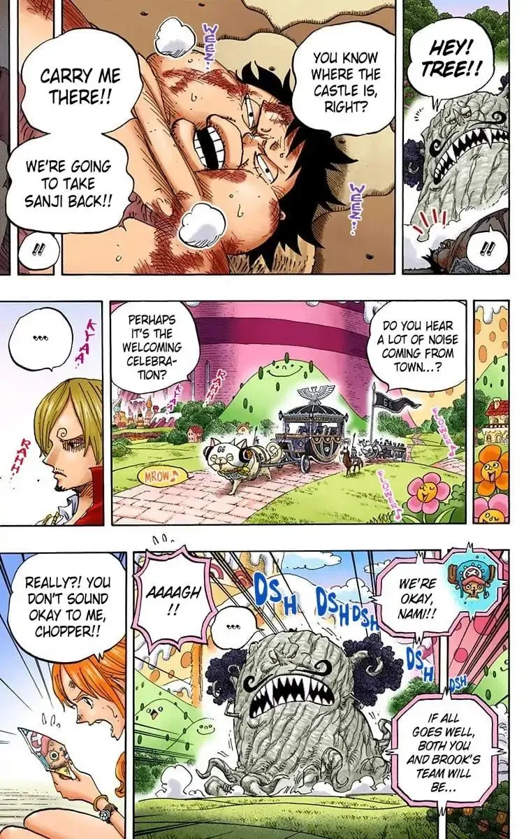 One Piece - Colored Chapter 843 page 10