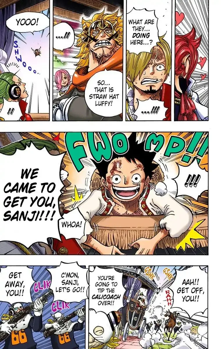 One Piece - Colored Chapter 843 page 14