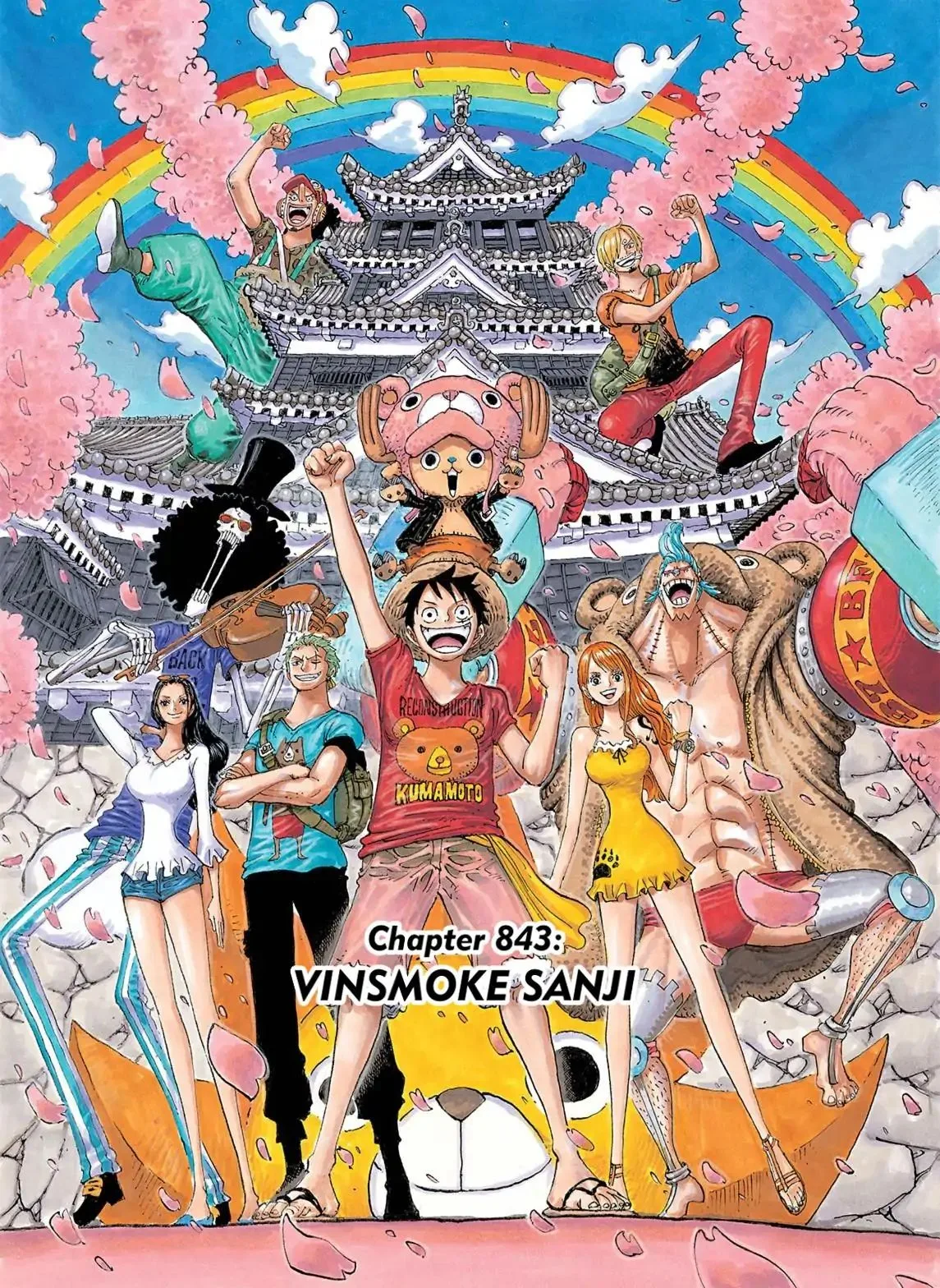 One Piece - Colored Chapter 843 page 1