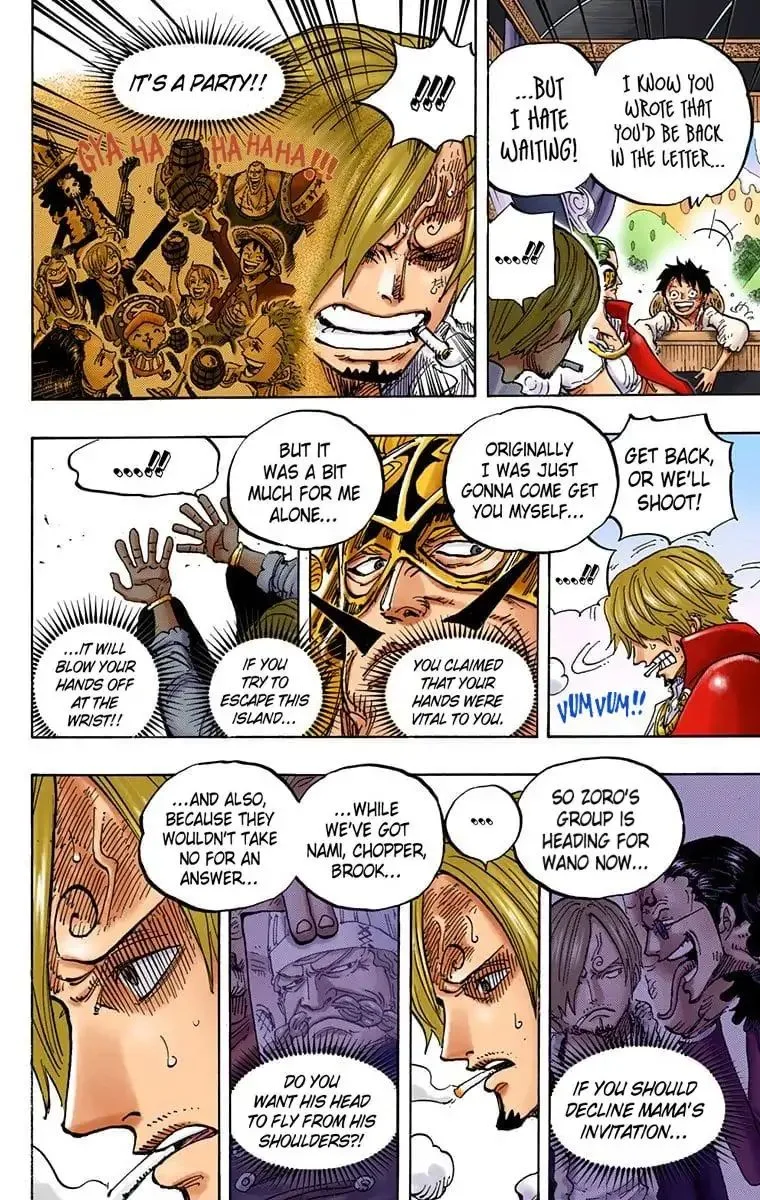 One Piece - Colored Chapter 843 page 15