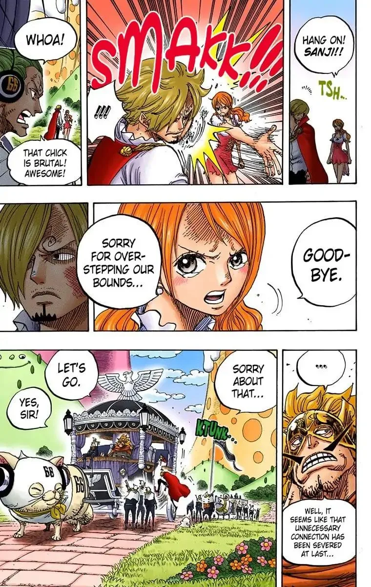 One Piece - Colored Chapter 844 page 12