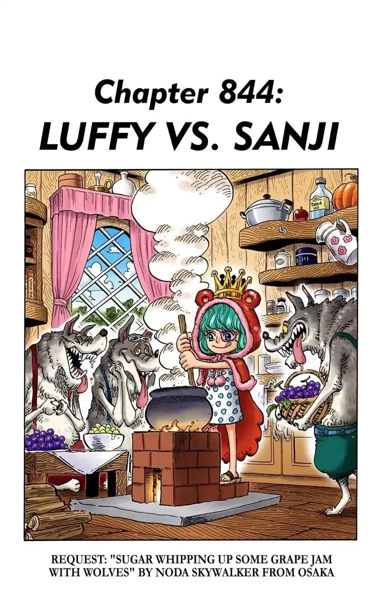 One Piece - Colored Chapter 844 page 1
