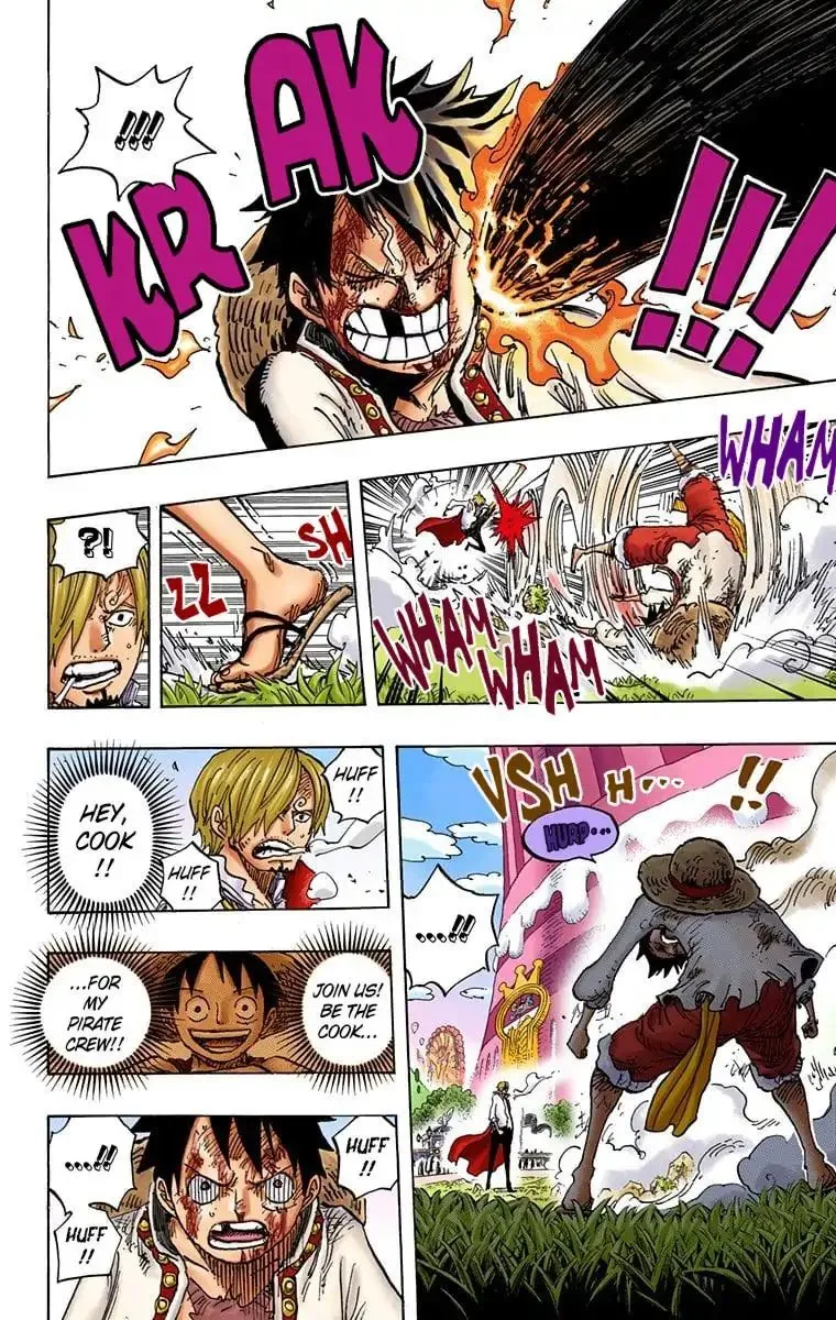 One Piece - Colored Chapter 844 page 7