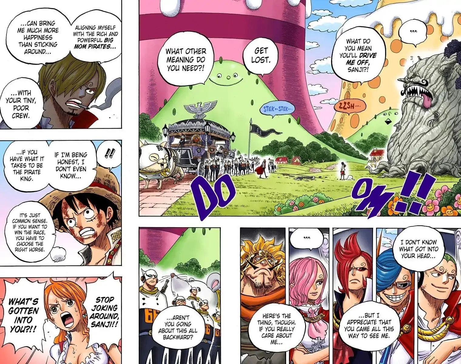 One Piece - Colored Chapter 844 page 2
