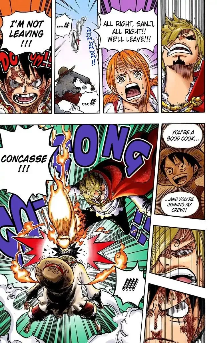 One Piece - Colored Chapter 844 page 10