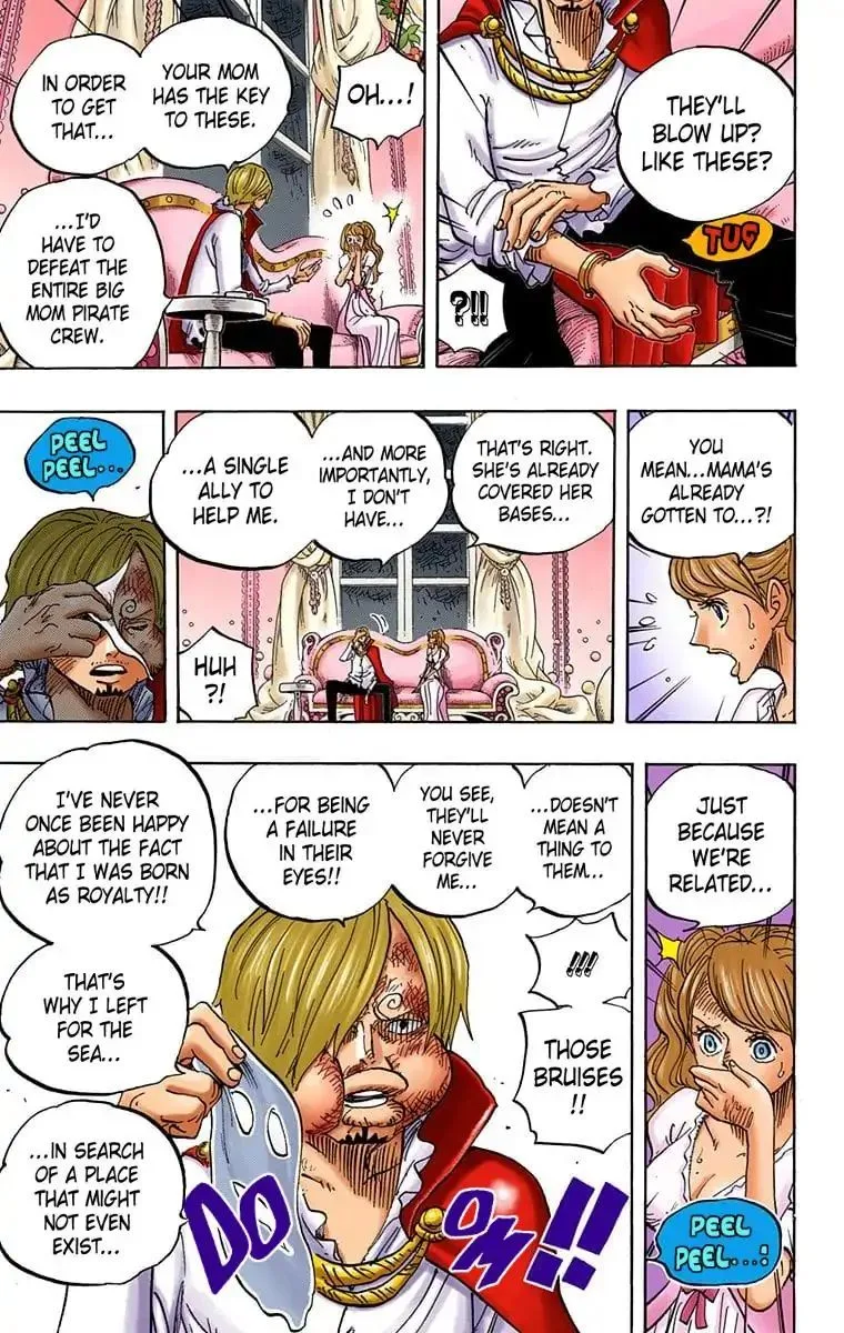 One Piece - Colored Chapter 845 page 12
