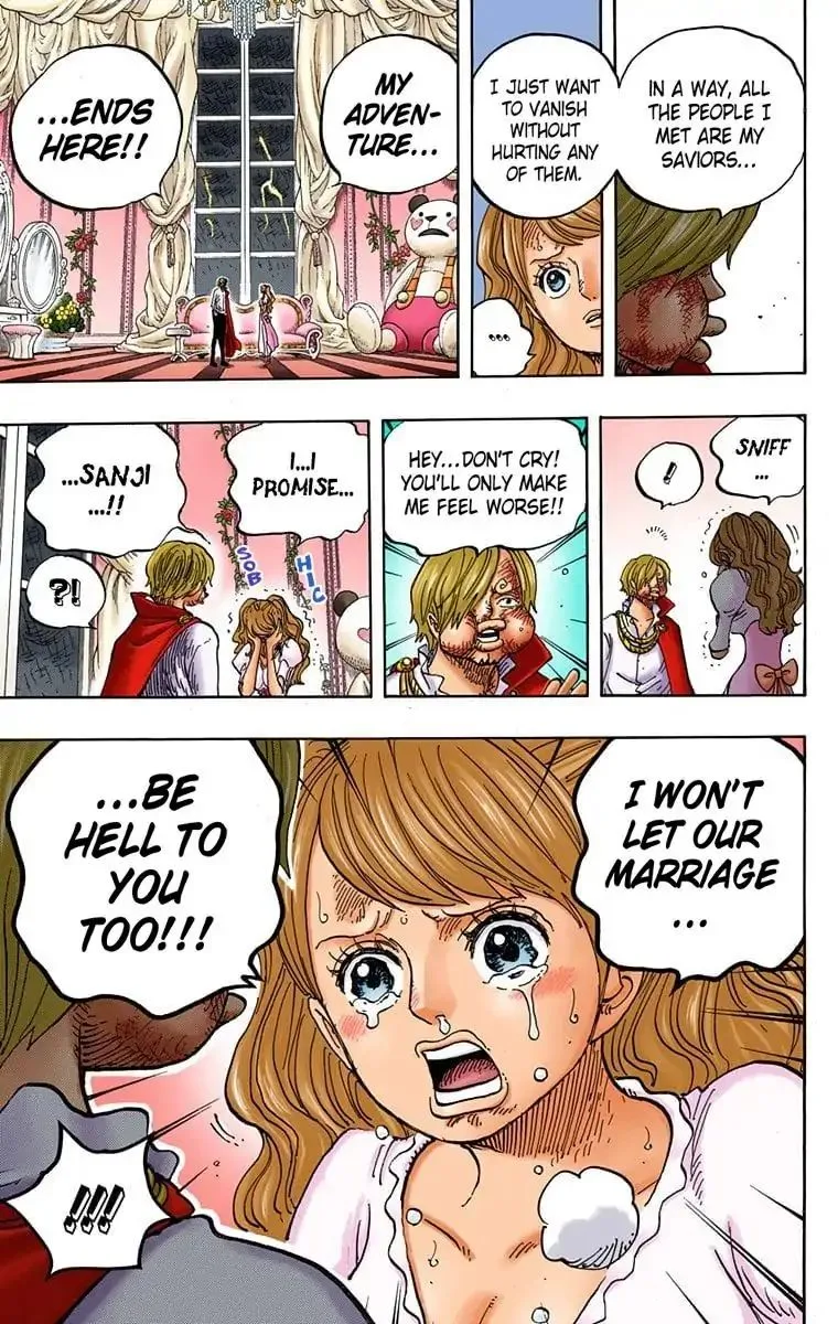 One Piece - Colored Chapter 845 page 14