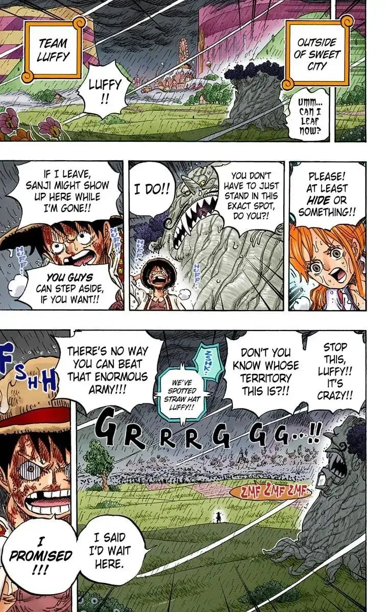 One Piece - Colored Chapter 845 page 10