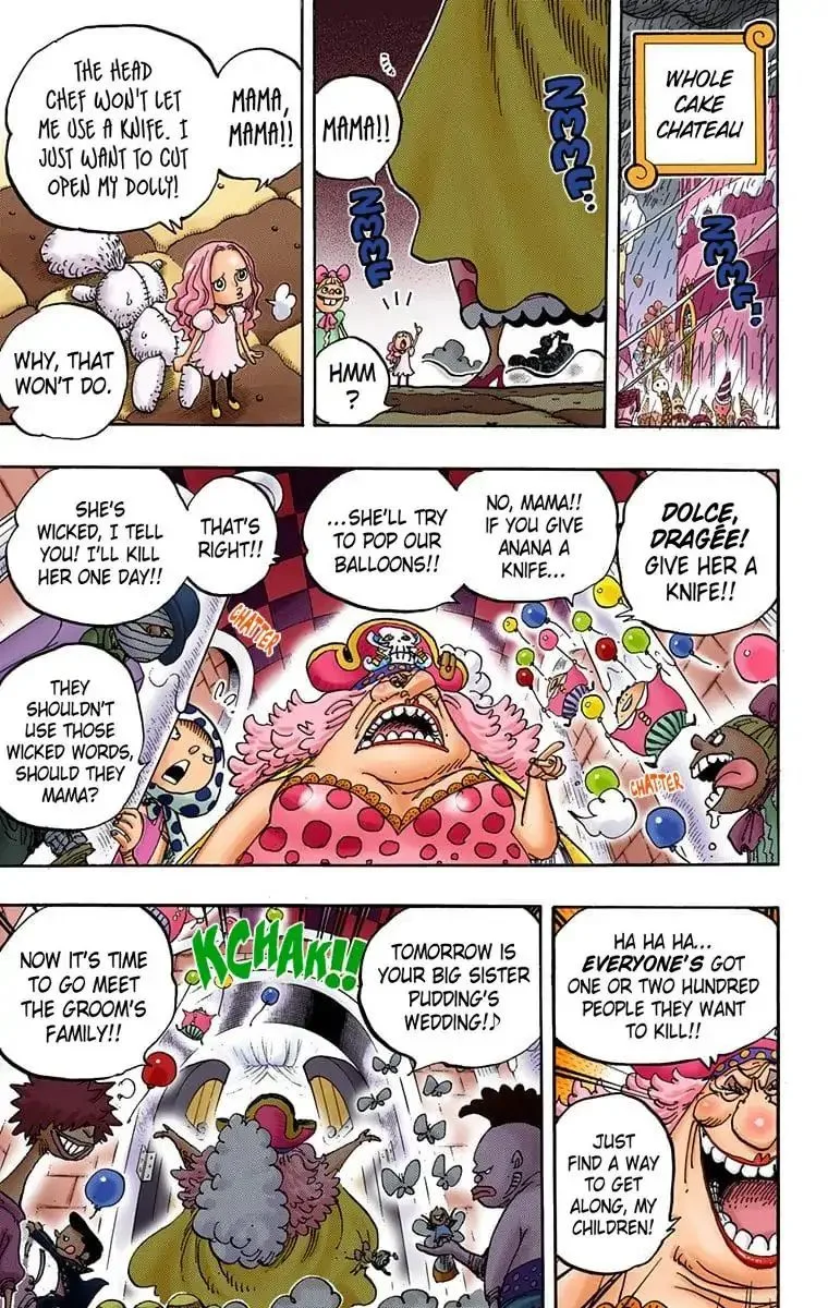 One Piece - Colored Chapter 845 page 7