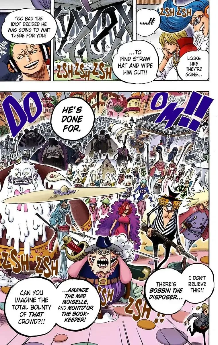 One Piece - Colored Chapter 845 page 5