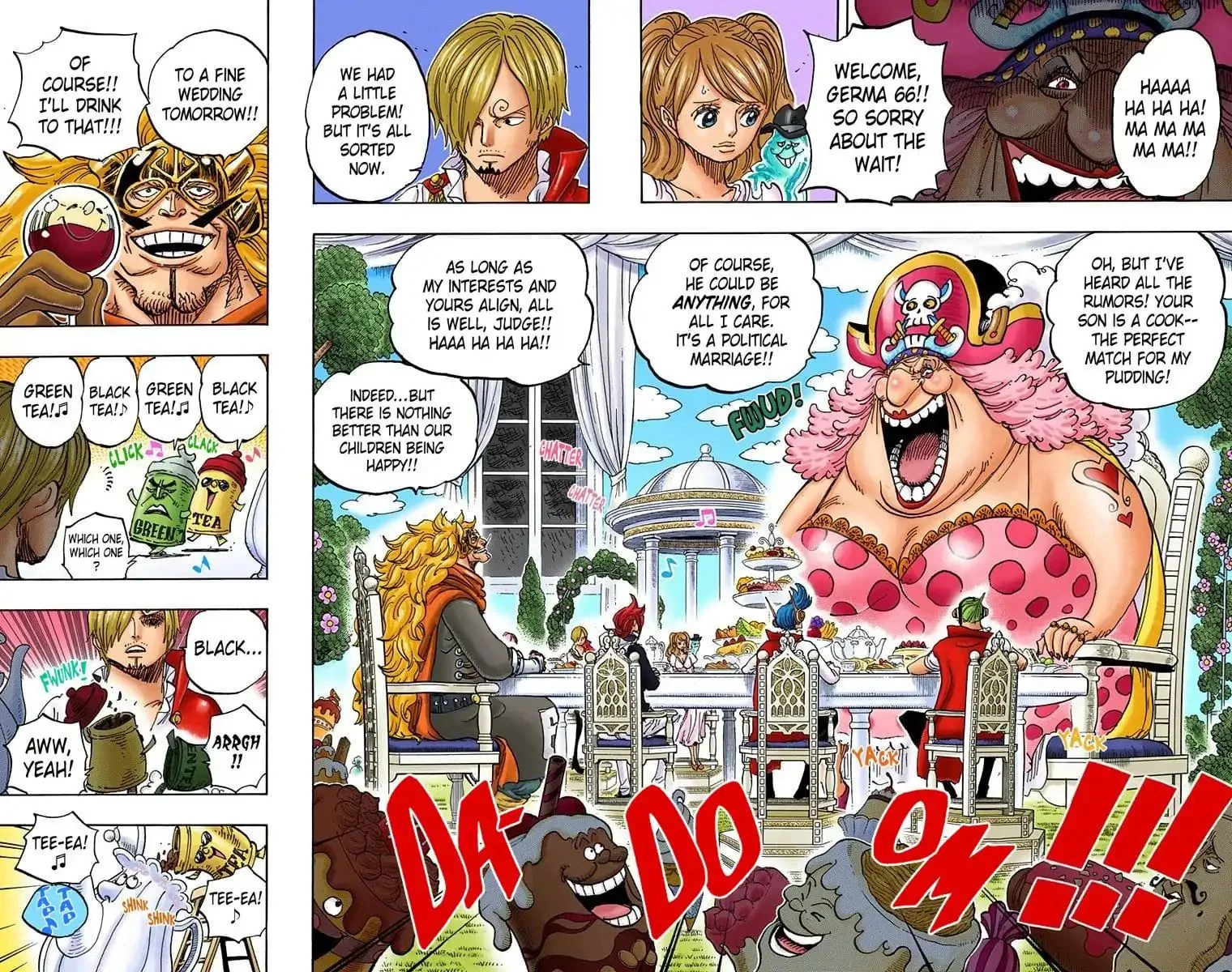 One Piece - Colored Chapter 845 page 8